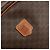 Céline Borsa a mano in tela Macadam CELINE in pelle PVC marrone oro Auth YKZ1476A D'oro - vista 14