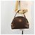 Céline Borsa a mano in tela Macadam CELINE in pelle PVC marrone oro Auth YKZ1476A D'oro - vista 23