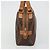 Céline Borsa a mano in tela Macadam CELINE in pelle PVC marrone oro Auth YKZ1476A D'oro - vista 5