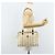 Borsa Tote MCM Logogram Vicetos in pelle PVC bianca e oro Auth YKZ095 Bianco D'oro - vista 20