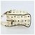 Borsa Tote MCM Logogram Vicetos in pelle PVC bianca e oro Auth YKZ095 Bianco D'oro - vista 5