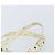 Borsa Tote MCM Logogram Vicetos in pelle PVC bianca e oro Auth YKZ095 Bianco D'oro - vista 8