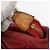 LOUIS VUITTON Antigua Cabas MM Borsa Tote Rossa M40034 LV Auth BA12006 Rosso - vista 10