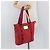 LOUIS VUITTON Antigua Cabas MM Borsa Tote Rossa M40034 LV Auth BA12006 Rosso - vista 22