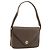 Gucci Borsa a Spalla in Pelle Grigia Oro Auth YKZ007 Marrone D'oro