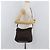 Borsa a mano in nylon Gucci Bamboo 2 vie marrone argento 000 2404 0509 Auth INZ083 - vista 26