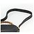 Borsa a Spalla in Pelle Gucci Bamboo 2way Nera Oro 001 1781 1638 Auth BAZ883 Nero D'oro - vista 10