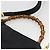 Borsa a Spalla in Pelle Gucci Bamboo 2way Nera Oro 001 1781 1638 Auth BAZ883 Nero D'oro - vista 8