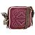 LOEWE Borsa a Spalla Anagramma Pelle Argento Rossa Auth 172343V Rosso