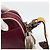 LOEWE Borsa a Spalla Anagramma Pelle Argento Rossa Auth 172343V Rosso - vista 10