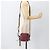 LOEWE Borsa a Spalla Anagramma Pelle Argento Rossa Auth 172343V Rosso - vista 22