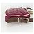 LOEWE Borsa a Spalla Anagramma Pelle Argento Rossa Auth 172343V Rosso - vista 4