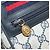 Borsa a Spalla GUCCI GG Supreme Sherry Line PVC Blu Navy Oro Rosso Auth YKZ858 D'oro - vista 20
