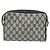 Borsa a Spalla GUCCI GG Supreme Sherry Line PVC Blu Navy Oro Rosso Auth YKZ858 D'oro - vista 3