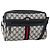 Borsa a Spalla Gucci GG Supreme Sherry Line PVC Blu Navy Oro 24 02 005 Auth AMZ375 D'oro