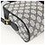 Borsa a Spalla Gucci GG Supreme Sherry Line PVC Blu Navy Oro 24 02 005 Auth AMZ375 D'oro - vista 13