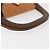 Céline Borsa a mano in tela Macadam Medallion CELINE in pelle PVC marrone oro Auth INZ093A D'oro - vista 7