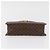 Céline Borsa a mano in tela Macadam Medallion CELINE in pelle PVC marrone oro Auth INZ093A D'oro - vista 9