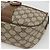 Borsa Sherry Line GG Supreme Web di GUCCI in PVC beige e oro 89 02 032 Auth INZ106 D'oro - vista 10