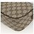 Borsa Sherry Line GG Supreme Web di GUCCI in PVC beige e oro 89 02 032 Auth INZ106 D'oro - vista 12