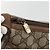 Borsa Sherry Line GG Supreme Web di GUCCI in PVC beige e oro 89 02 032 Auth INZ106 D'oro - vista 14