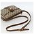Borsa Sherry Line GG Supreme Web di GUCCI in PVC beige e oro 89 02 032 Auth INZ106 D'oro - vista 7