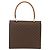 Céline Borsa a mano in tela Macadam CELINE in pelle PVC marrone e oro Auth hk3589 D'oro - vista 3