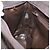 BALLY Borsa Tote a Catena Nylon Marrone Oro Auth 172818 D'oro - vista 19