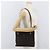 BALLY Borsa Tote a Catena Nylon Marrone Oro Auth 172818 D'oro - vista 23