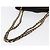 BALLY Borsa Tote a Catena Nylon Marrone Oro Auth 172818 D'oro - vista 7