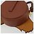 LOEWE - Borsa Hin in pelle marrone del Castello Errante di Howl di Studio Ghibli Auth 158609SM D'oro - vista 16