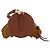 LOEWE - Borsa Hin in pelle marrone del Castello Errante di Howl di Studio Ghibli Auth 158609SM D'oro - vista 2