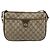 Borsa Sherry Line GG Supreme Web di GUCCI in PVC beige e oro 89 02 077 Auth 174712 D'oro - vista 2