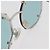 Autre Marque Occhiali da sole TIFFANY&Co. metallo Blu Auth 167005SM - vista 13