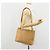 CHANEL Borsa a Spalla Matelassé Catena Pelle Caviar Beige Oro CC Auth YKZ963 D'oro - vista 23