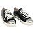 Miu Miu Sneakers aus Lackleder 36 1/2 Schwarz CC Auth am11207A