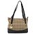 Burberry Nova Check Tote Bag Canvas Beige Gold Auth 174429 Golden