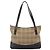 Burberry Nova Check Tote Bag Canvas Beige Gold Auth 174429 Golden - Ansicht 3