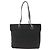 Borsa Tote GG in Canvas Gucci Nera Argento 139552 Auth YKZ351 Nero - vista 2
