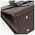 Burberry Borsa a mano in pelle marrone argento Auth 174424 - vista 14