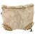 Chloé Borsa a mano con catena Chloe in pelle Harako beige oro Auth 174716 D'oro - vista 3