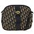 Borsa a Spalla in Tela Trotter Christian Dior Blu Navy Oro Auth bs34245 D'oro