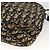 Borsa a Spalla in Tela Trotter Christian Dior Blu Navy Oro Auth bs34245 D'oro - vista 12
