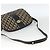 Borsa a Spalla in Tela Trotter Christian Dior Blu Navy Oro Auth bs34245 D'oro - vista 7