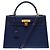 Hermès Borsa HERMES Kelly 32 in Pelle Blu - 103430