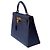 Hermès Borsa HERMES Kelly 32 in Pelle Blu - 103430 - vista 4