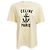 Céline Camiseta de algodón con estampado gráfico ancla logo Off-White de Celine Beige