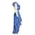 Abito Maxi Ruffle Iris Blu Magali Pascal - vista 2