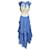 Abito Maxi Ruffle Iris Blu Magali Pascal - vista 3