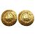 Orecchini a clip dorati Chanel Cambon D'oro